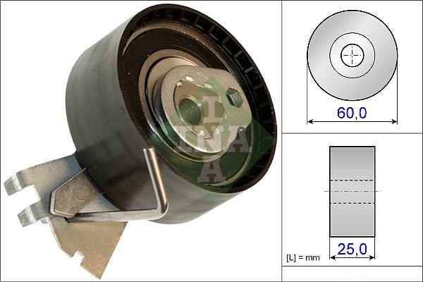 Натяжний ролик ГРМ SCHAEFFLER INA 531057210 - zapix
