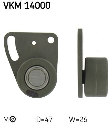 Натяжний ролик ГРМ SKF VKM14000 - zapix