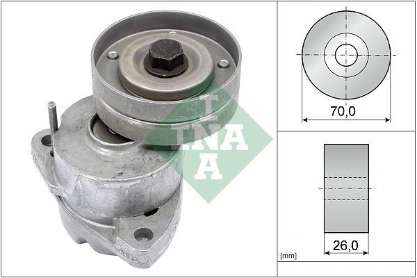 Натяжний пристрій ременя поліклінового SCHAEFFLER INA 534011820 - zapix