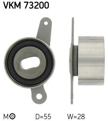 Натяжний ролик ГРМ SKF VKM73200 - zapix
