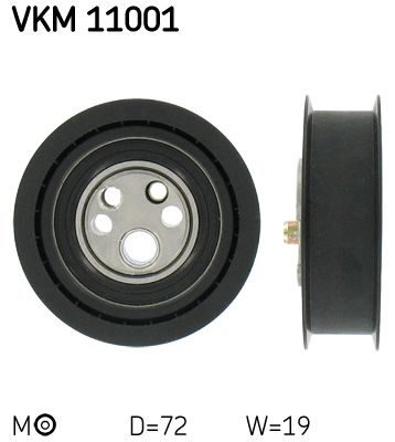 Натяжний ролик ГРМ SKF VKM11001 - zapix