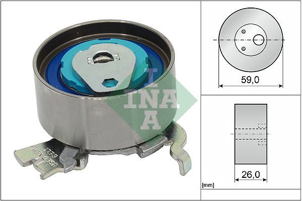 Натяжний ролик ГРМ SCHAEFFLER INA 531067930 - zapix