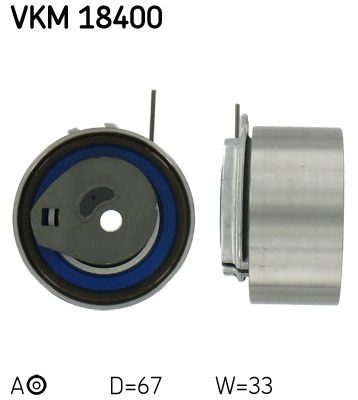 Натяжний ролик ГРМ SKF VKM18400 - zapix