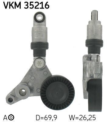 Натяжний пристрій ременя поліклінового SKF VKM35216 - zapix