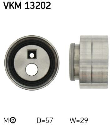 Натяжний ролик ГРМ SKF VKM13202 - zapix