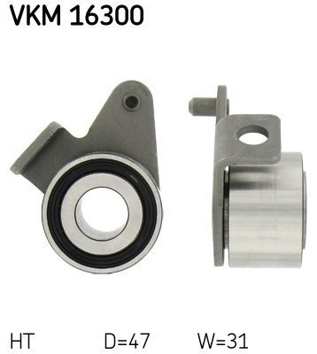Натяжний ролик ГРМ SKF VKM16300 - zapix