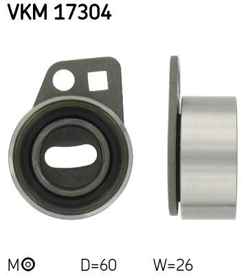 Натяжний ролик ГРМ SKF VKM17304 - zapix