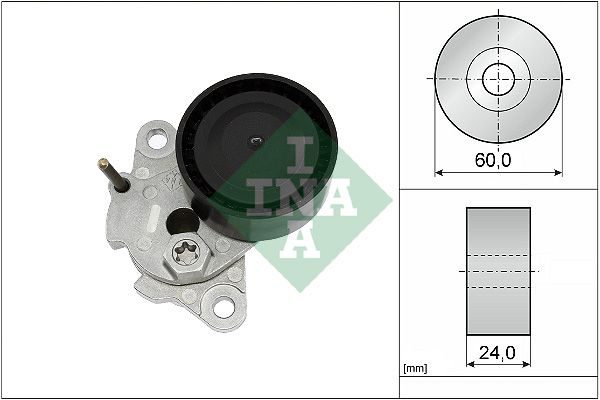 Натяжний пристрій ременя поліклінового SCHAEFFLER INA 534051010 - zapix