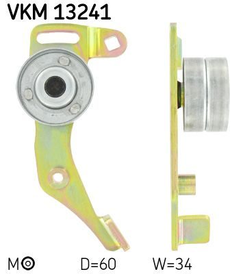 Натяжний ролик ГРМ SKF VKM13241 - zapix