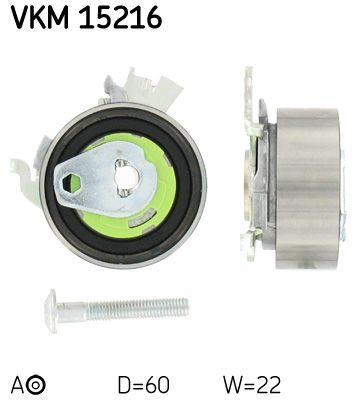 Натяжний ролик ГРМ SKF VKM15216 - zapix