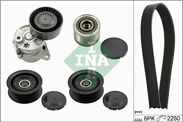 Комплект поліклинових ременів SCHAEFFLER INA 529011522 - zapix