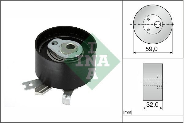 Натяжний ролик ГРМ SCHAEFFLER INA 531090610 - zapix