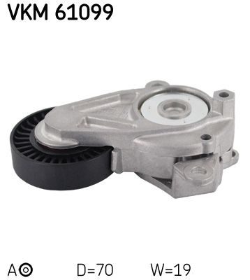 Натяжний пристрій ременя поліклінового SKF VKM61099 - zapix