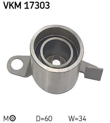 Натяжний ролик ГРМ SKF VKM17303 - zapix