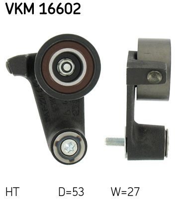 Натяжний ролик ГРМ SKF VKM16602 - zapix