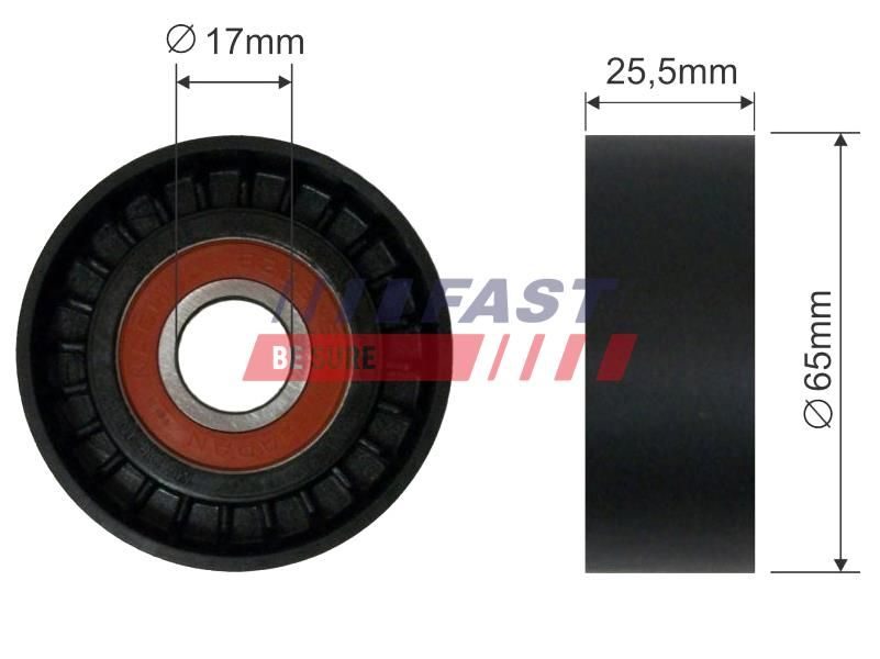 Натяжний ролик ГРМ FAST FT44574 - zapix