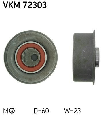 Натяжний ролик ГРМ SKF VKM72303 - zapix