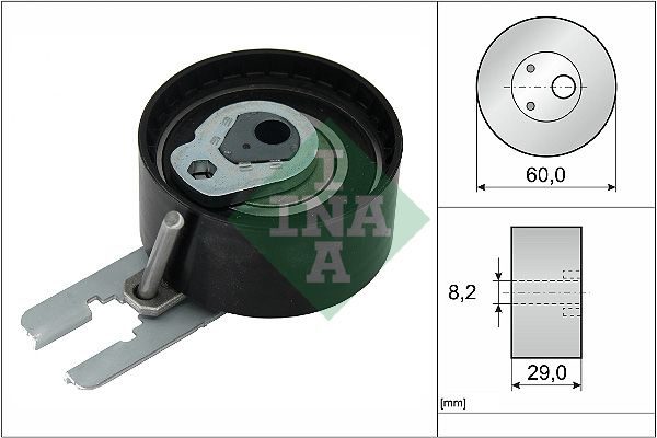 Натяжний ролик ГРМ SCHAEFFLER INA 531055510 - zapix