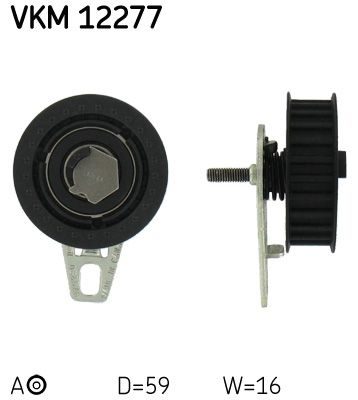 Натяжний ролик ГРМ SKF VKM12277 - zapix