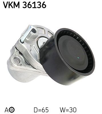 Натяжний пристрій ременя поліклінового SKF VKM36136 - zapix
