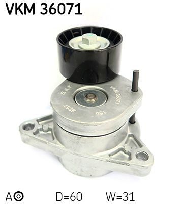 Натяжний пристрій ременя поліклінового SKF VKM36071 - zapix