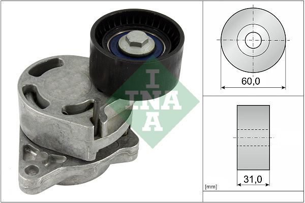 Натяжний пристрій ременя поліклінового SCHAEFFLER INA 534031710 - zapix