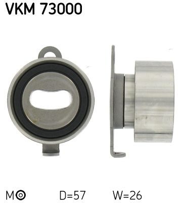 Натяжний ролик ГРМ SKF VKM73000 - zapix