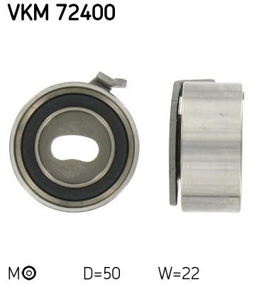 Натяжний ролик ГРМ SKF VKM72400 - zapix