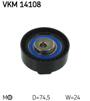 Натяжний ролик ГРМ SKF VKM14108 - zapix
