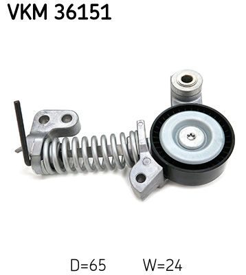 Натяжний пристрій ременя поліклінового SKF VKM36151 - zapix