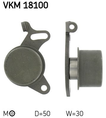 Натяжний ролик ГРМ SKF VKM18100 - zapix