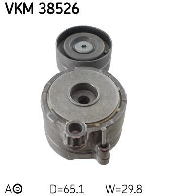 Натяжний пристрій ременя поліклінового SKF VKM38526 - zapix