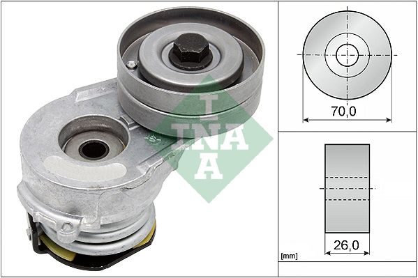 Натяжний пристрій ременя поліклінового SCHAEFFLER INA 534008230 - zapix