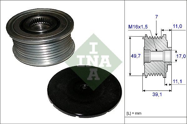 Муфта генератора SCHAEFFLER INA 535008410 - zapix