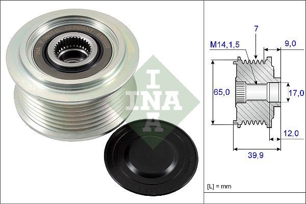 Муфта генератора SCHAEFFLER INA 535022910 - zapix