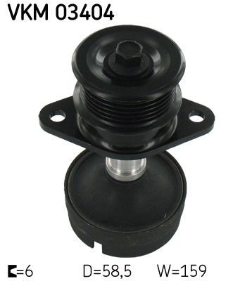 Муфта генератора SKF VKM03404 - zapix