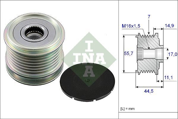 Муфта генератора SCHAEFFLER INA 535004210 - zapix