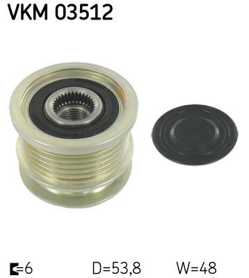 Муфта генератора SKF VKM03512 - zapix