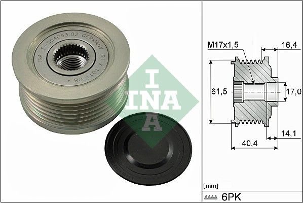 Муфта генератора SCHAEFFLER INA 535011510 - zapix