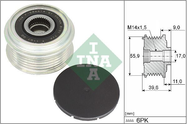 Муфта генератора SCHAEFFLER INA 535034010 - zapix