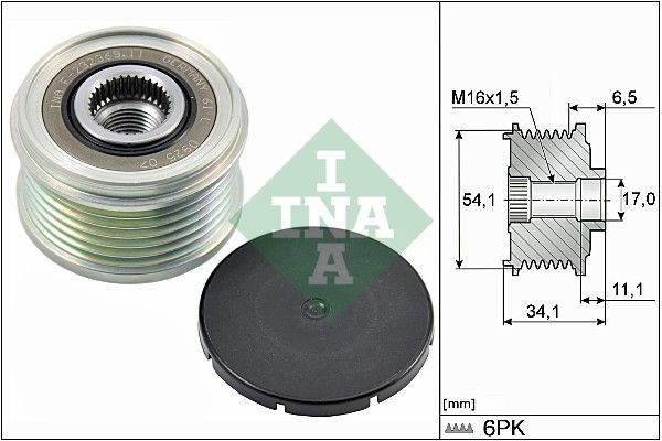 Муфта генератора SCHAEFFLER INA 535017910 - zapix