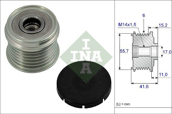 Муфта генератора SCHAEFFLER INA 535002410 - zapix