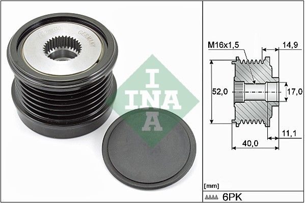 Муфта генератора SCHAEFFLER INA 535029310 - zapix