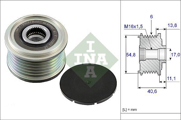 Муфта генератора SCHAEFFLER INA 535010210 - zapix