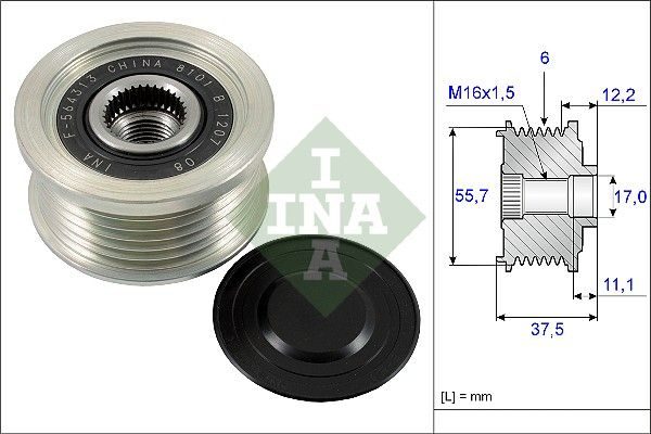 Муфта генератора SCHAEFFLER INA 535022610 - zapix