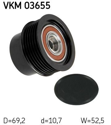 Муфта генератора SKF VKM03655 - zapix