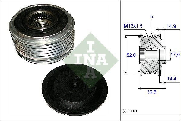 Муфта генератора SCHAEFFLER INA 535012910 - zapix