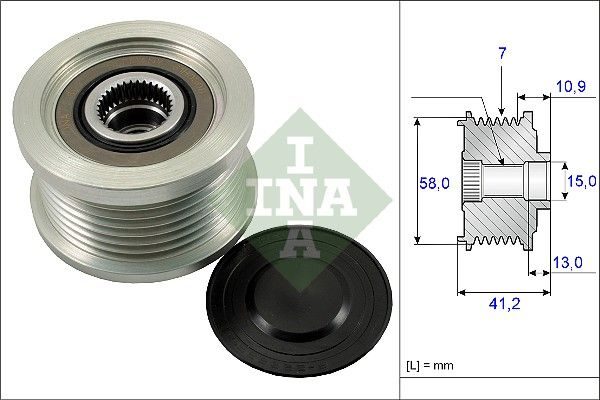 Муфта генератора SCHAEFFLER INA 535017310 - zapix