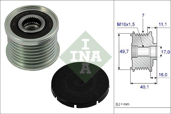 Муфта генератора SCHAEFFLER INA 535002110 - zapix