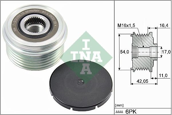 Муфта генератора SCHAEFFLER INA 535028510 - zapix